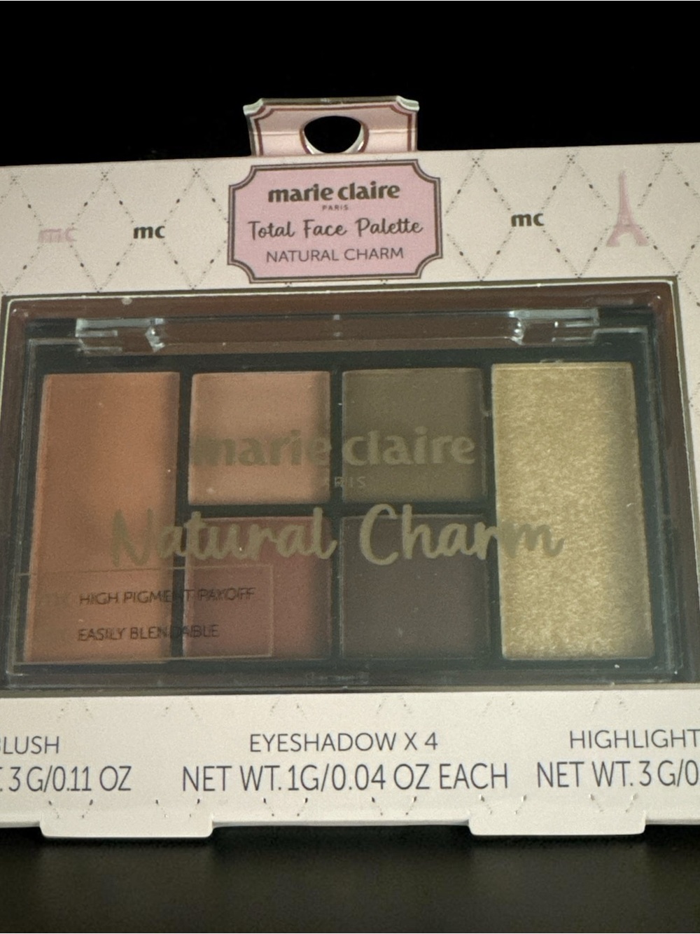Marie Claire Natural Charm Total Face Palette